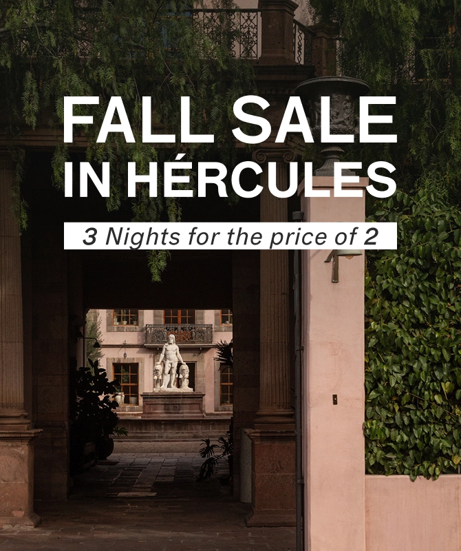 Fall | 3 Nights for the Price of 2 at Hércules